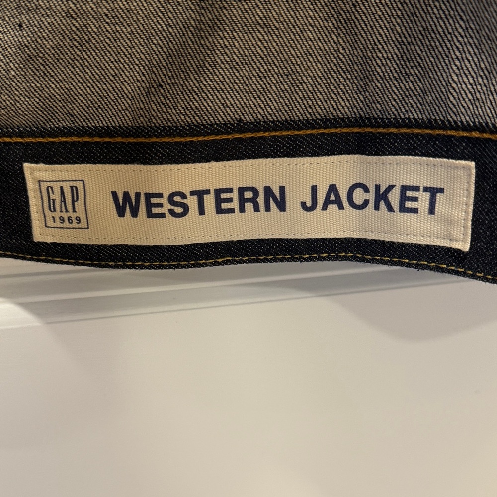 Gap 1969 Japanese selvedge denim Western Jacket - Picture 3 of 7